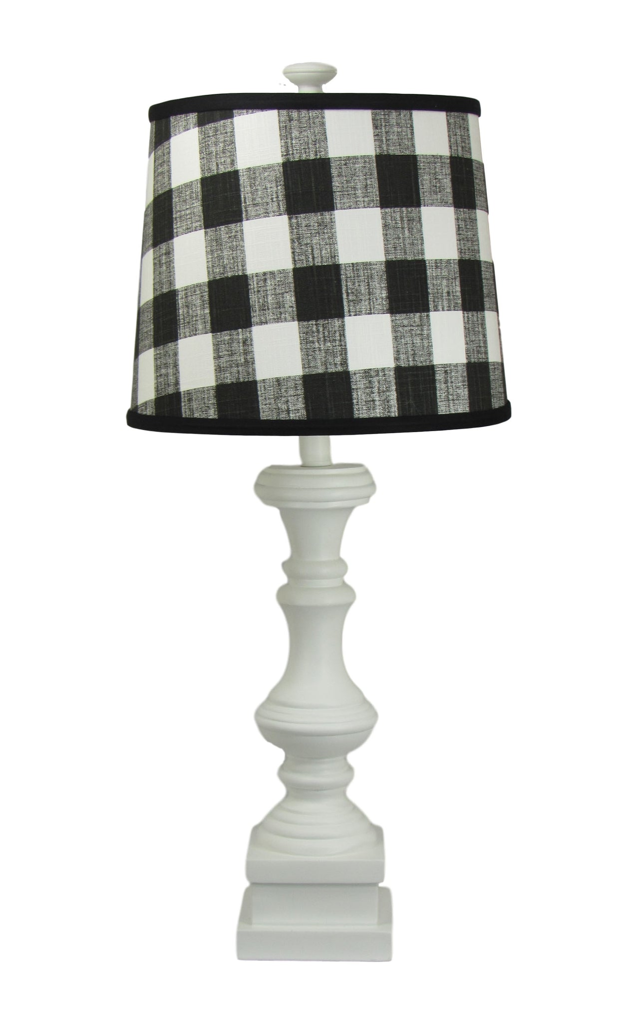 Black and white buffalo deals check lamp