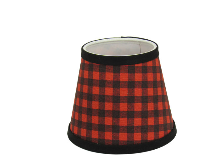 Red and Black  Check Shade - Albert Estate Ltd.