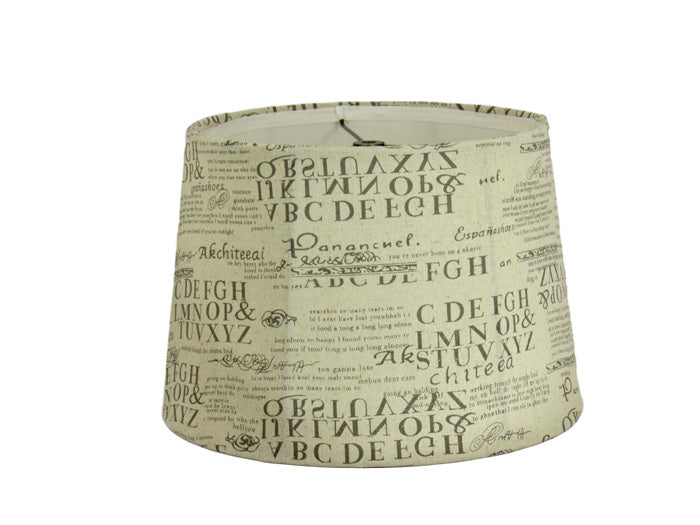 Alphabet Pattern Shade