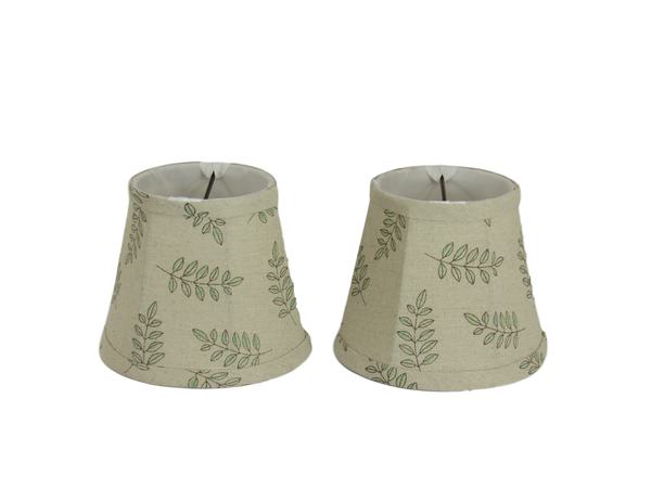 Fern Pattern Shade, Set of 2 - Albert Estate Ltd.